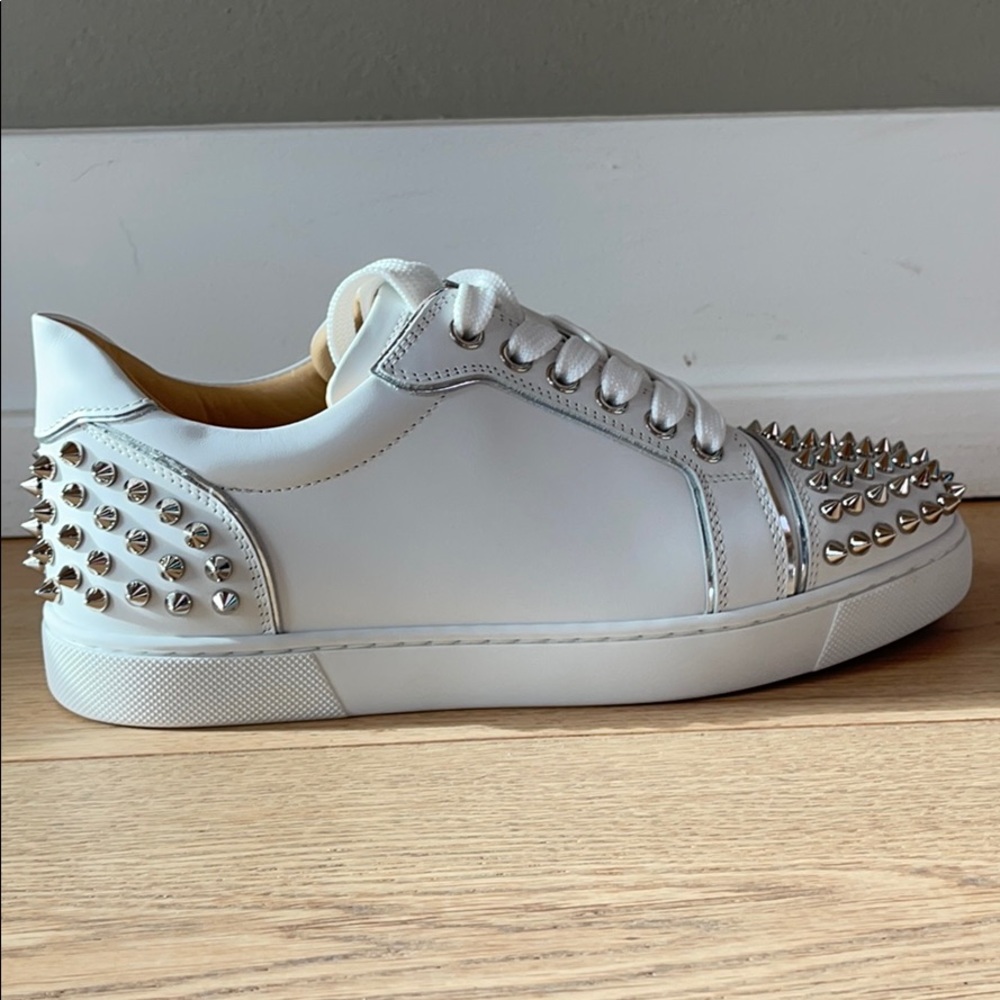 White Christian Louboutin Sneakers
